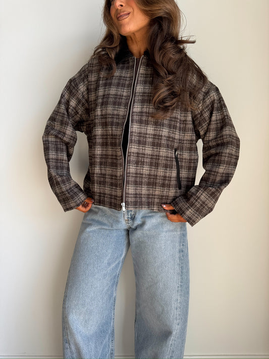 5th Avenue Plaid Jacket