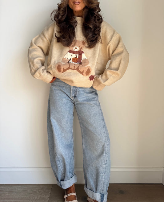 All Things Fall Teddy Knit