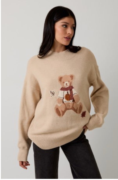 All Things Fall Teddy Knit
