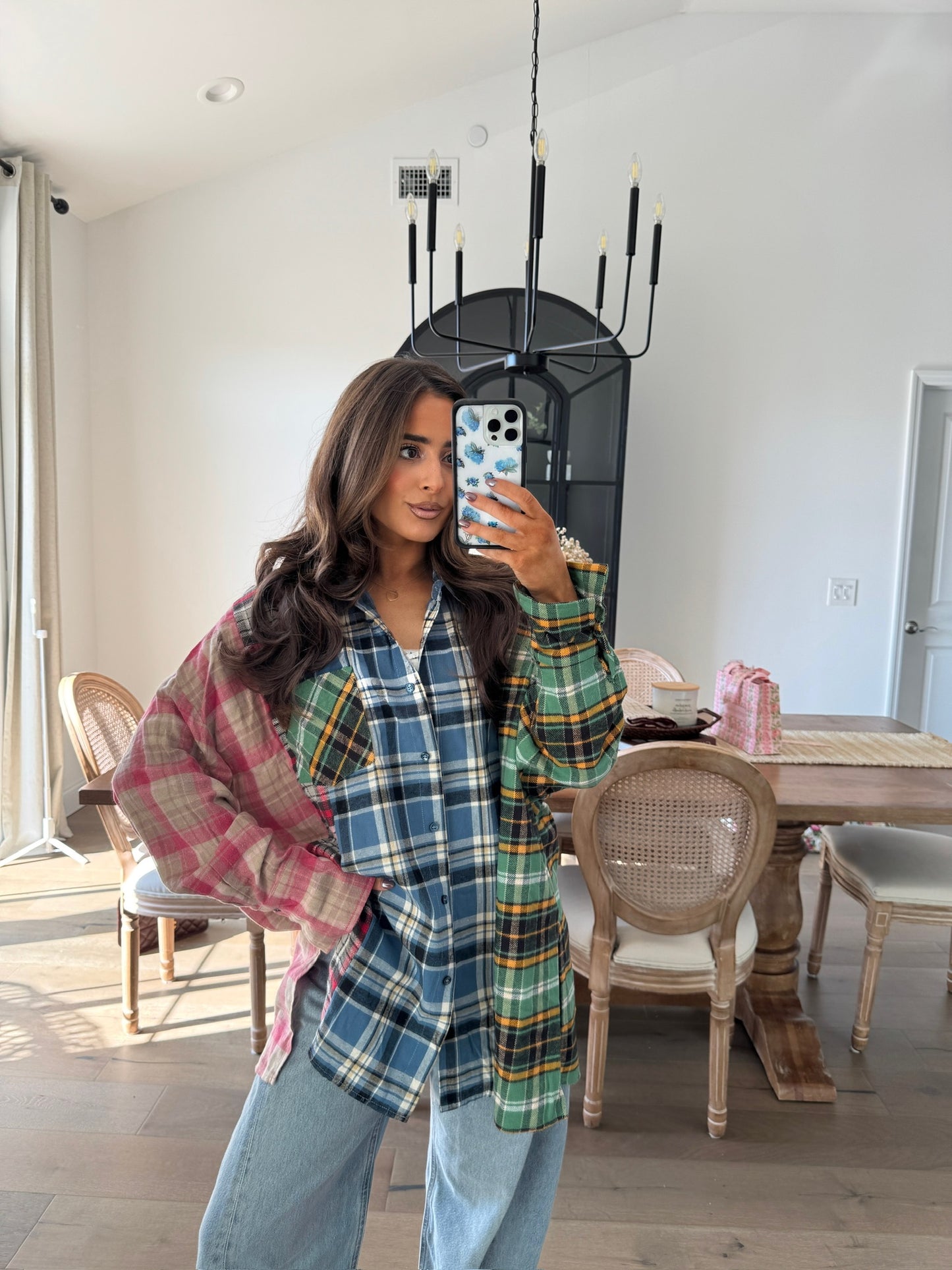 Stitched Together Flannel