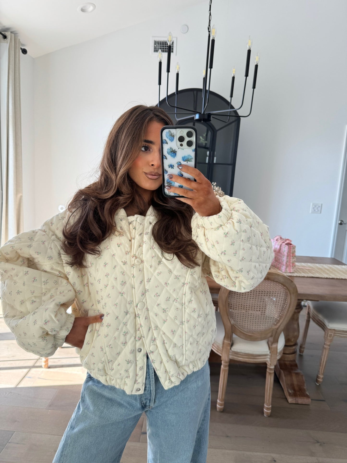 Everleigh Floral Quilted Jacket