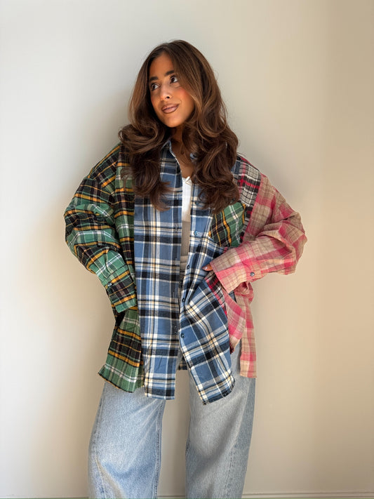 Stitched Together Flannel