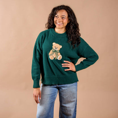 Classic Sweater-Teddy Bear Theo