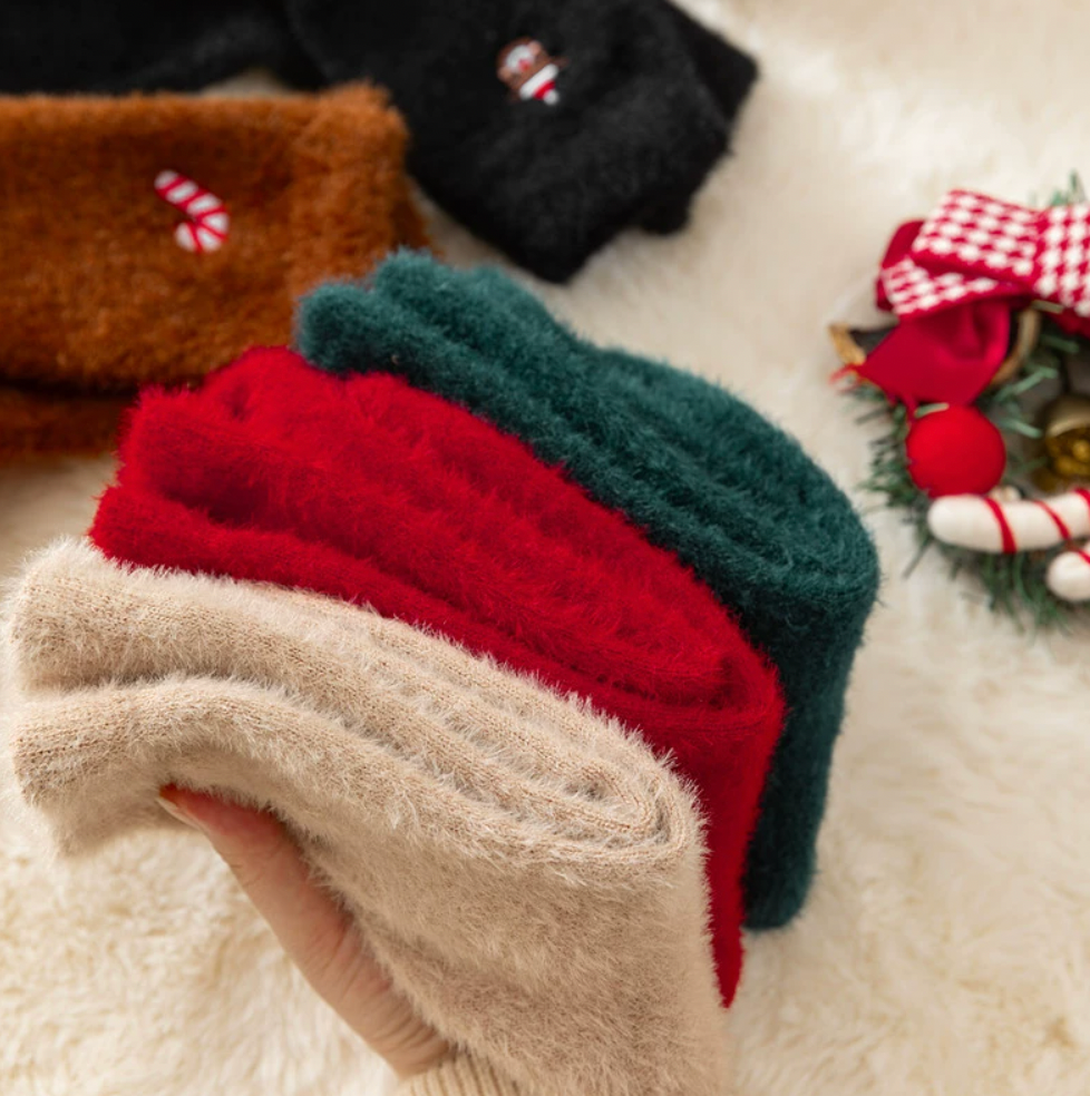 Holiday Cozy Fuzzy Socks (surprise pair)