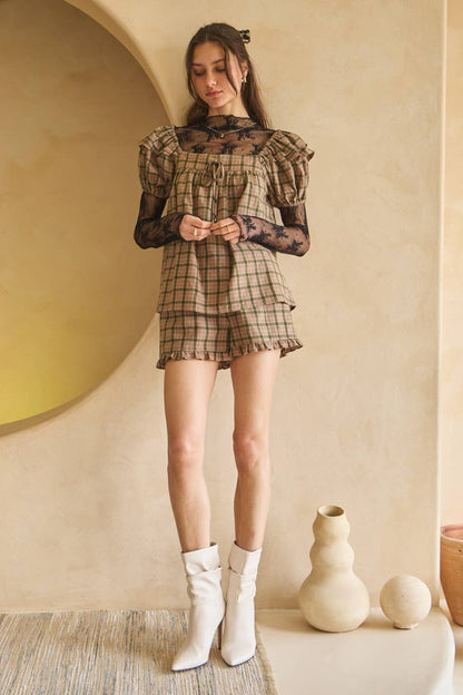 Spring Into Plaid Set
