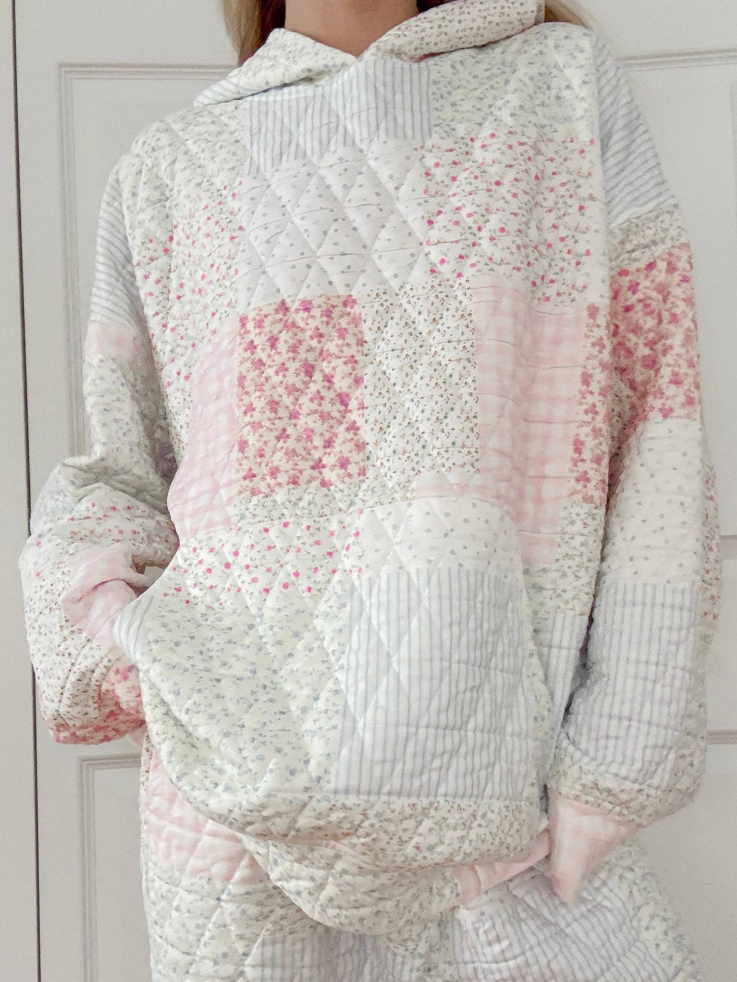 Quilted Pastel Hoodie PRE ORDER