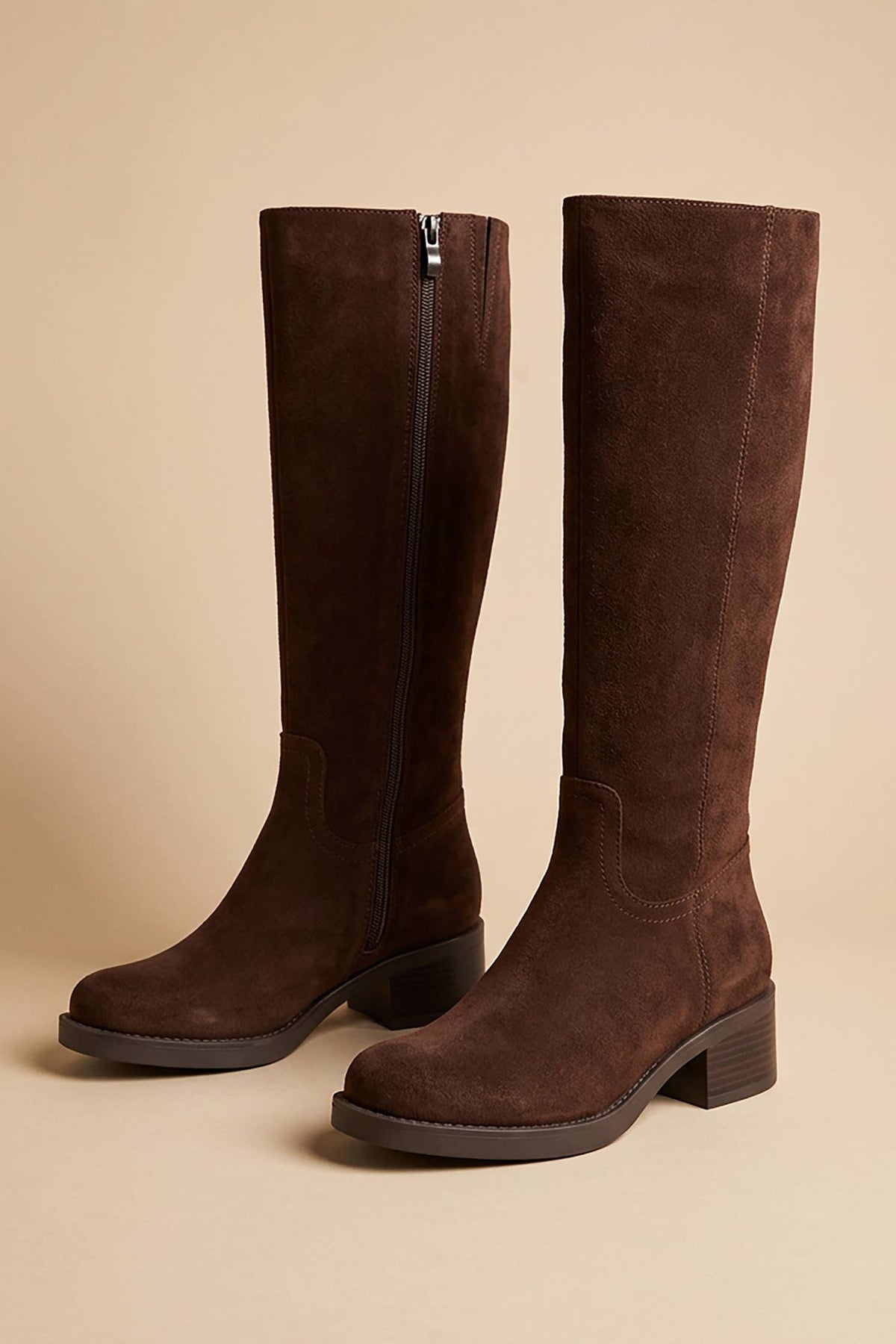 CHARLOTTE-brown boots RESTOCK