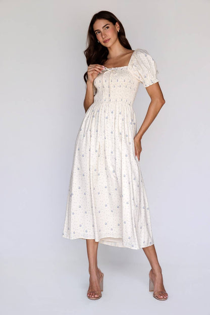 Snowdrop Darling Midi Dress