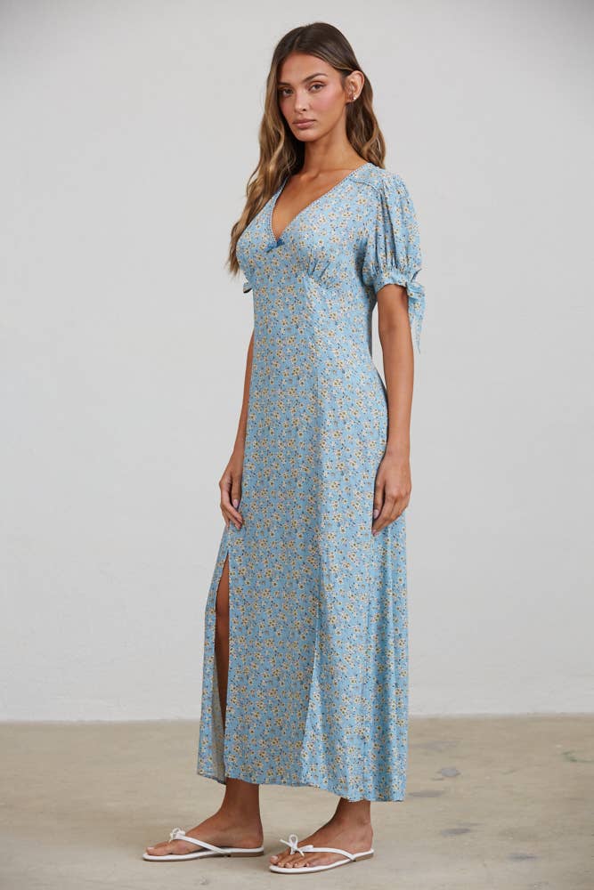 The Coastal Tide Maxi Dress