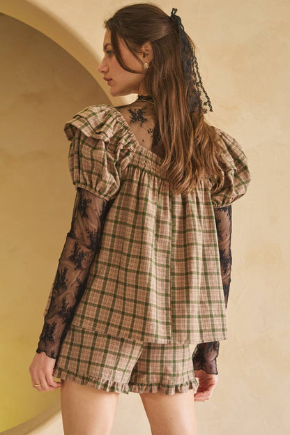 Spring Into Plaid Set