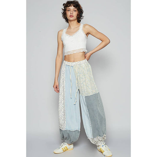 Denim Daisy Gal Pants