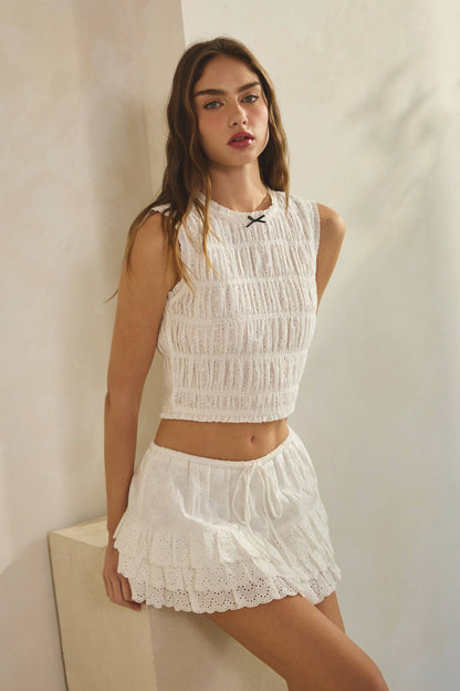 Seashore Lace Skort