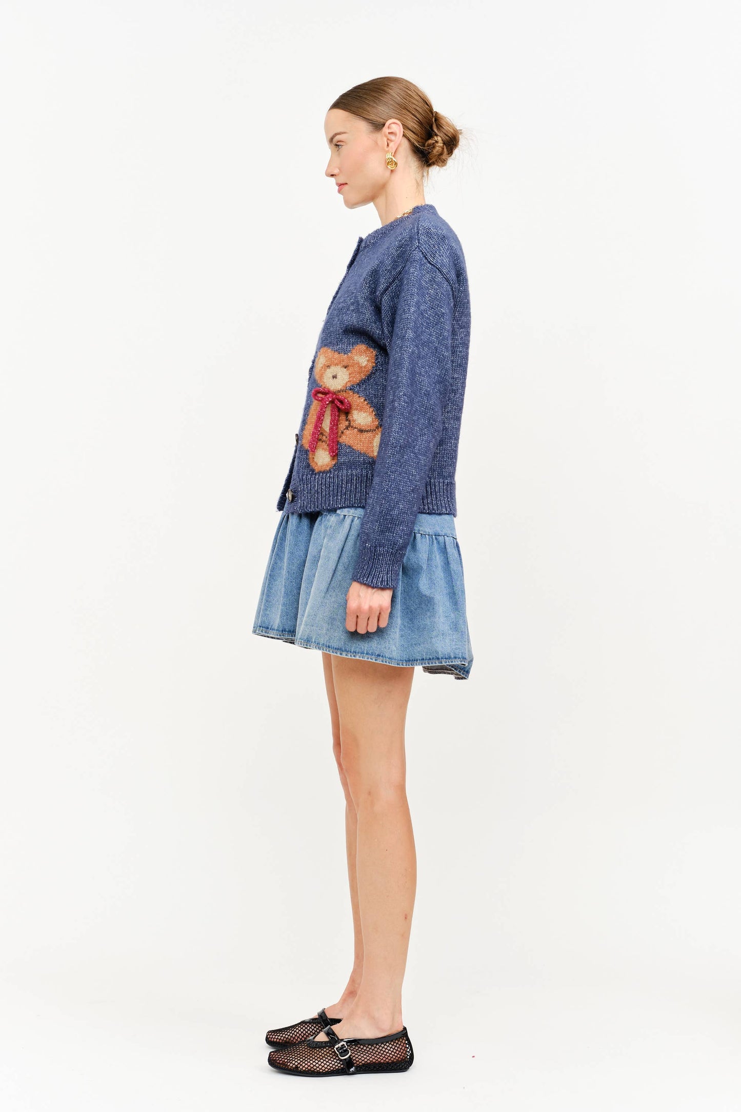 Cozy By The Fire Teddy Cardigan (SHIPS DECEMBER )