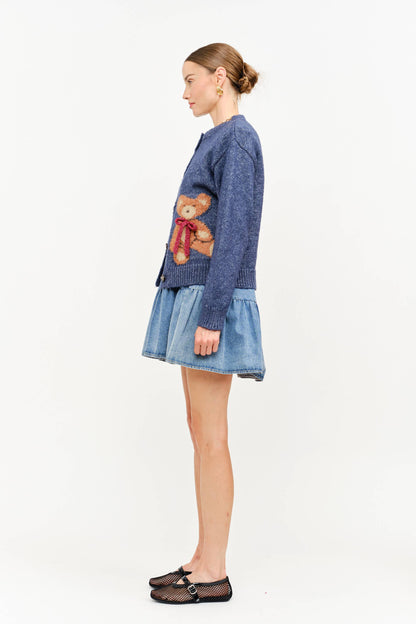 Cozy By The Fire Teddy Cardigan (SHIPS DECEMBER )