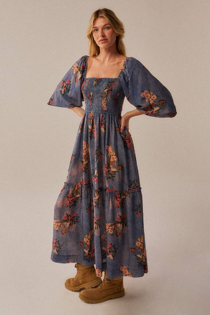 Darlin’ Breeze Puff Sleeve Dress (can’t restock)