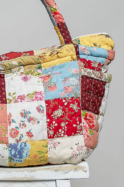 Garden Patchwork Tote