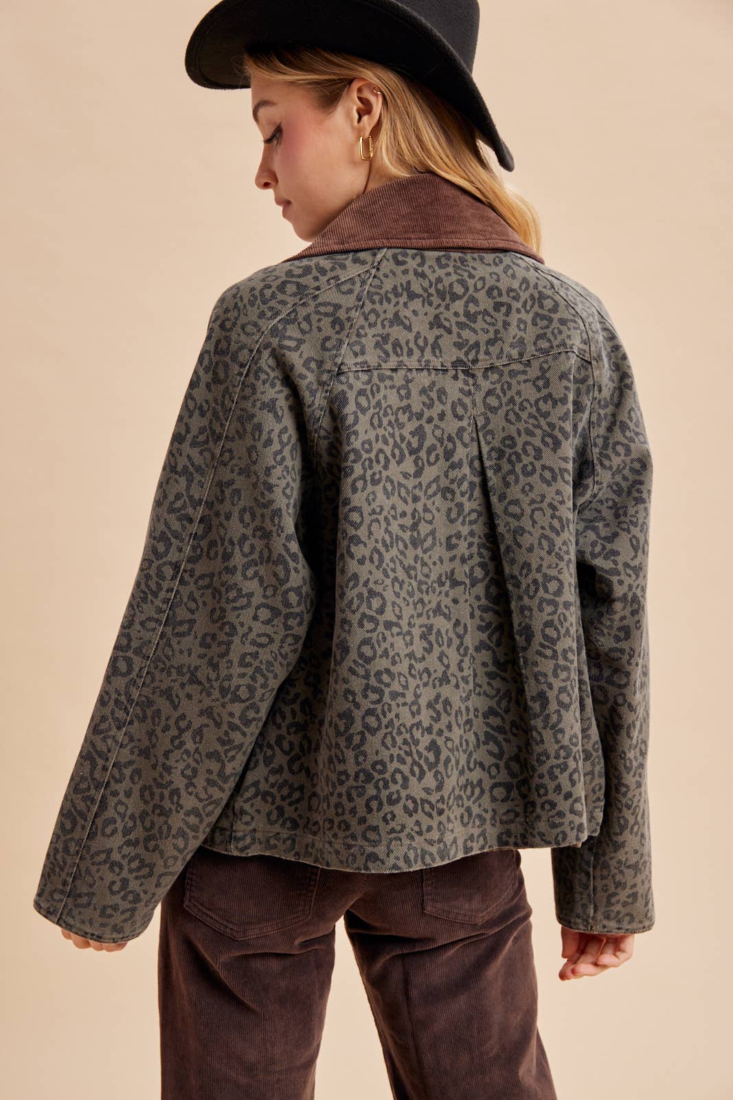 Ashby Leopard Barn Jacket