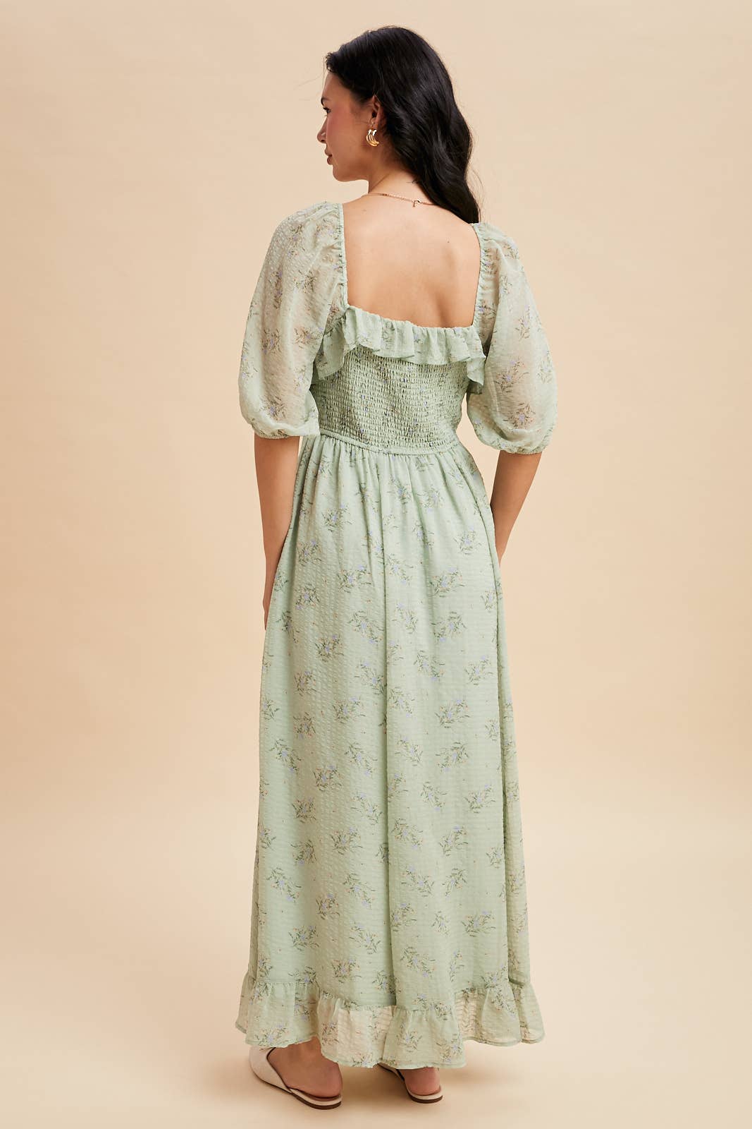 Cottagecore Kiss Midi Dress