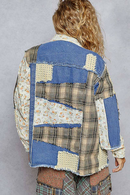 Denim Daze Plaid Shacket