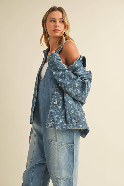 Denim Bloom Jacket