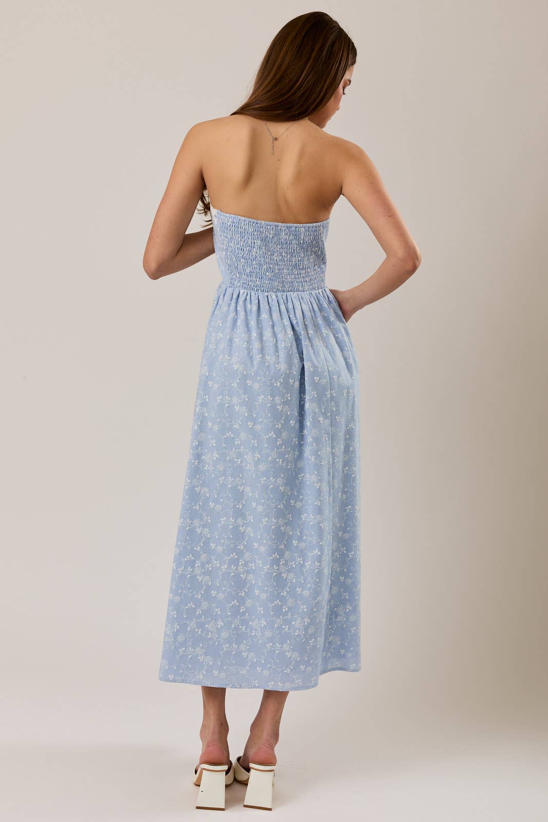Blueberry Pie 🥧 Midi Dress
