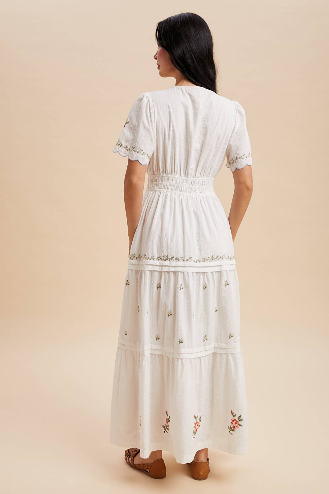 Rosy Day Maxi Dress