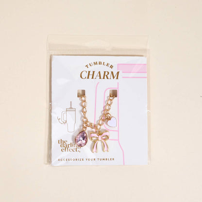 Tumbler Charm–Blushing Beauty
