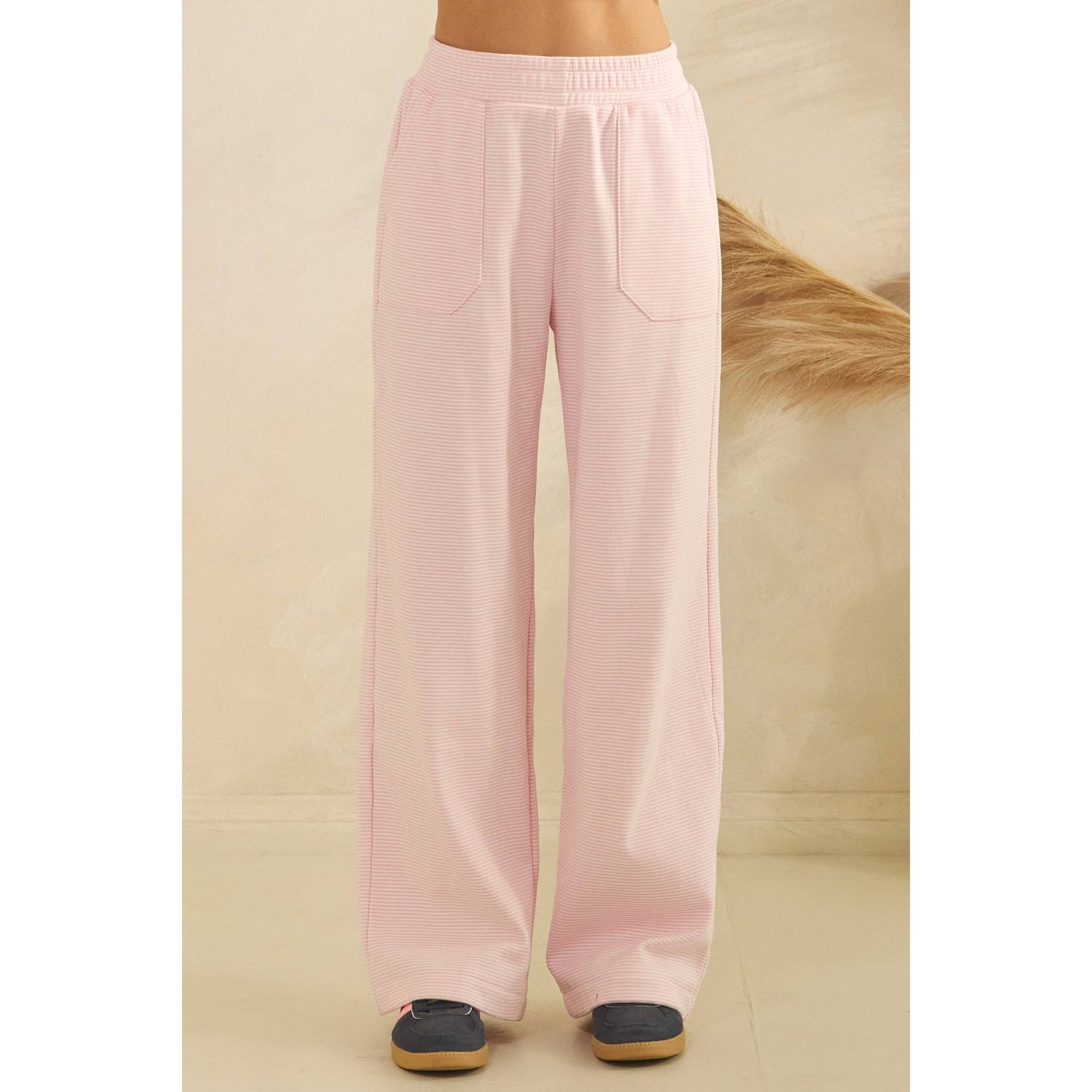 Bloom & Blush Striped lounge pants