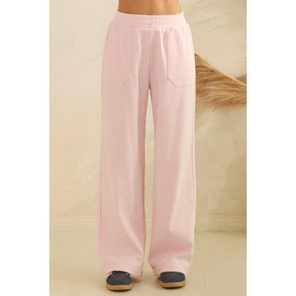 Bloom & Blush Striped lounge pants