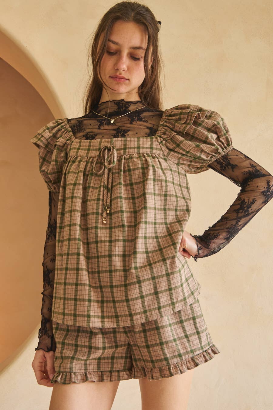 Spring Into Plaid Set