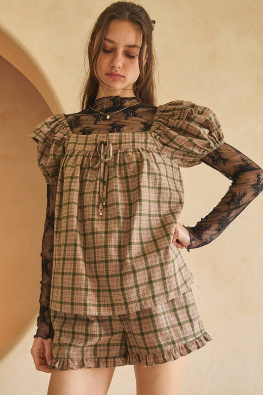 Spring Into Plaid Set