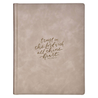 KJV Note-taking Bible LP Faux Leather HC Trust the Lord