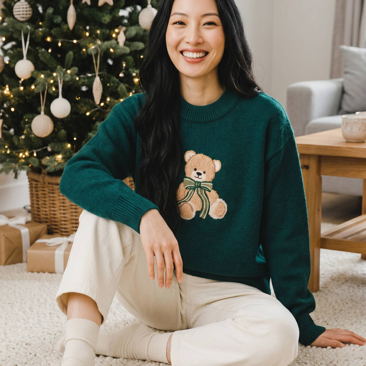 Classic Sweater-Teddy Bear Theo