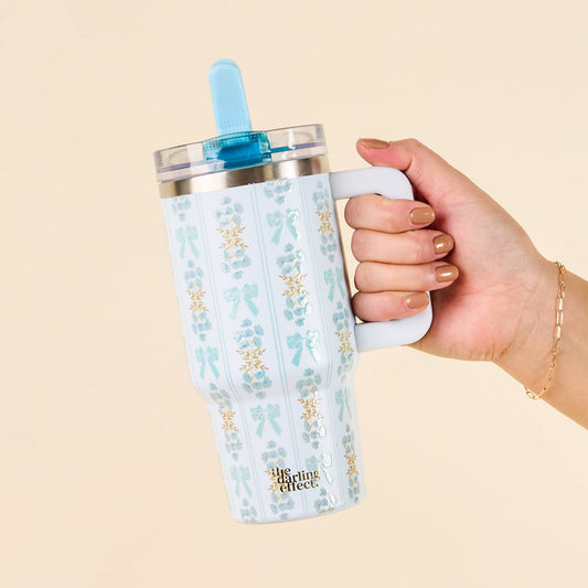 20 oz Oh So Fancy Blue Tumbler
