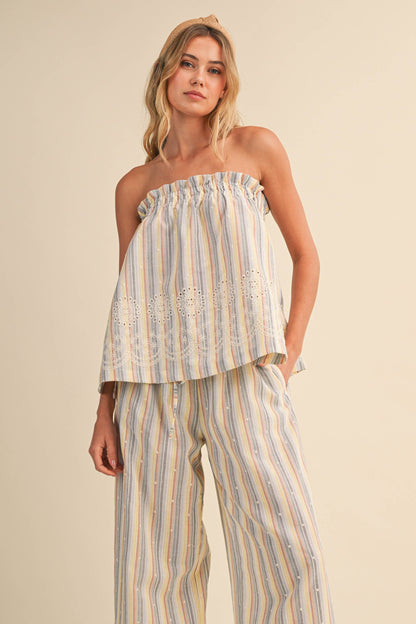 Red, White & Darling Eyelet Set
