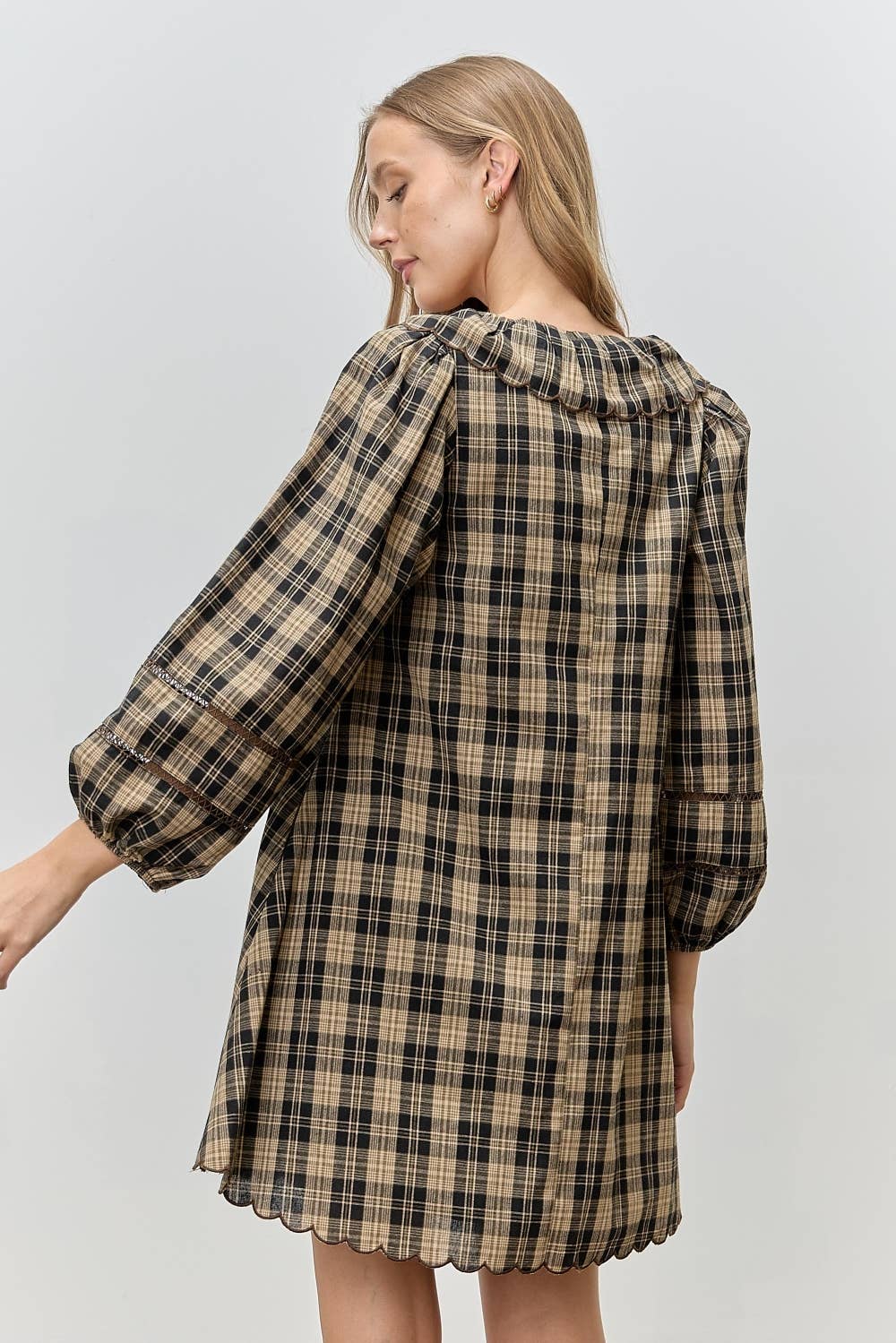 Holly Pine Cottage Plaid Dress