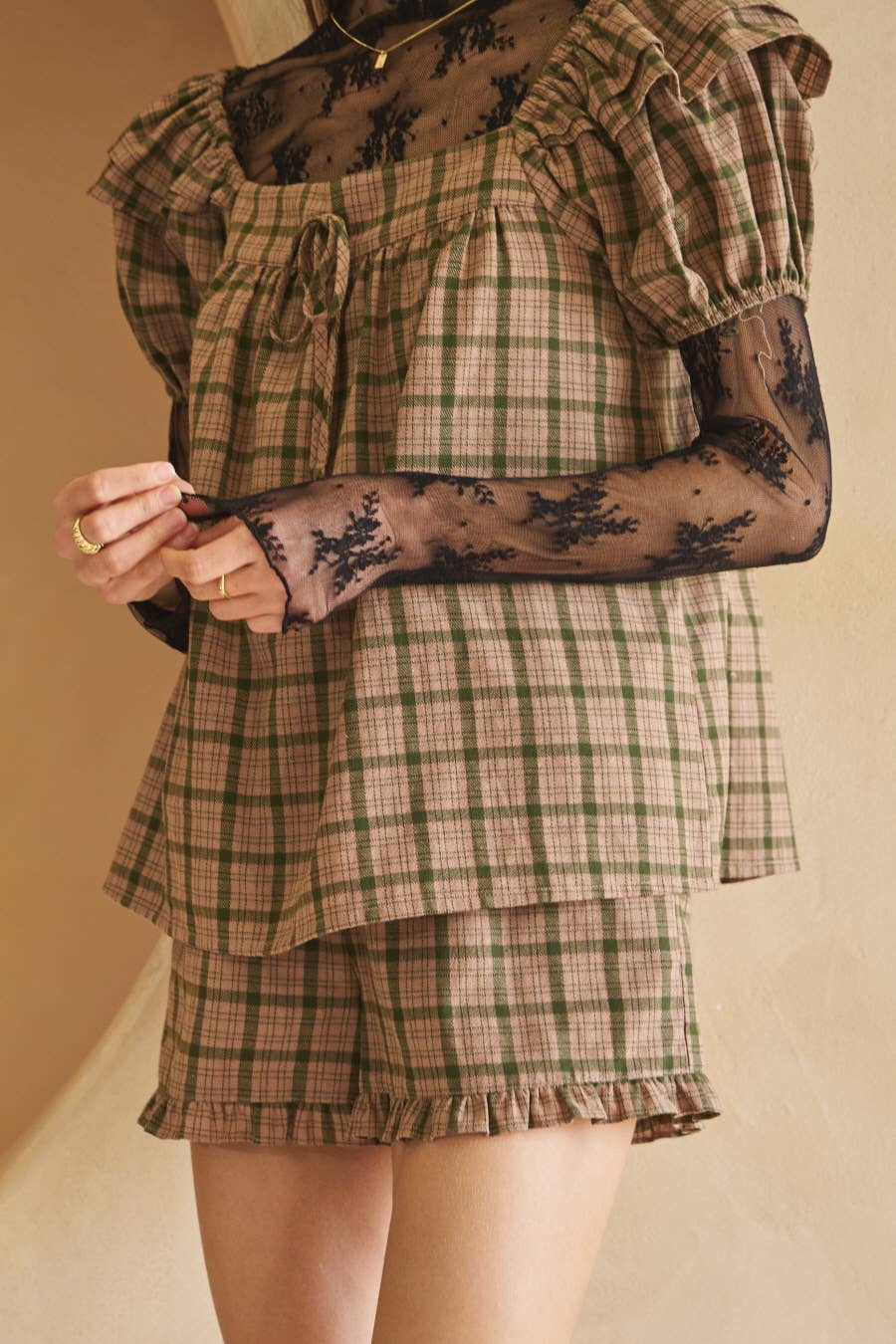 Spring Into Plaid Set